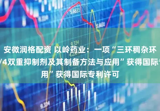 安微润格配资 以岭药业：一项“三环稠杂环类PDE3/4双重抑制剂及其制备方法与应用”获得国际专利许可